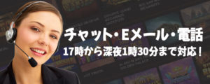ビデオスロッツ　日本語サポート