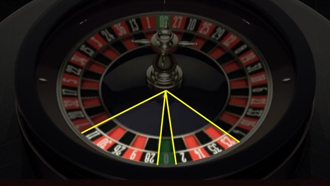 Roulette(ルーレット):0 エリア