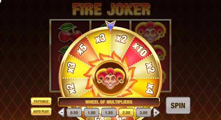 Lucky Niki （ラッキーニッキーカジノ）：FIRE JOKER（ファイア・ジョーカー）
