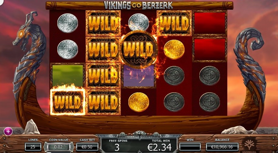 Lucky Niki (ラッキーニッキーカジノ):VIKING GO BERZERK(バイキングス・ゴウ・バーザーク)