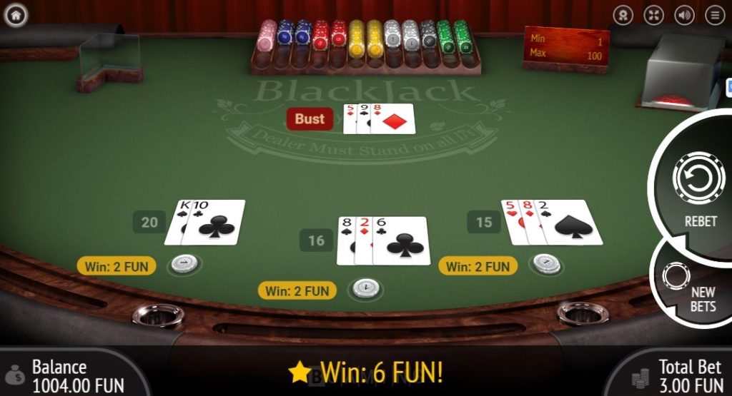 bitstarz (ビットスターズ):Multihand Blackjack(マルチハンド・ブラックジャック)