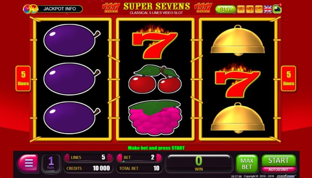 bitstarz (ビットスターズ):Super Sevens(スーパー・セブンス)