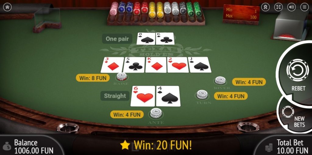 bitstarz (ビットスターズ):Texas Hold`em(テキサスホールデム)