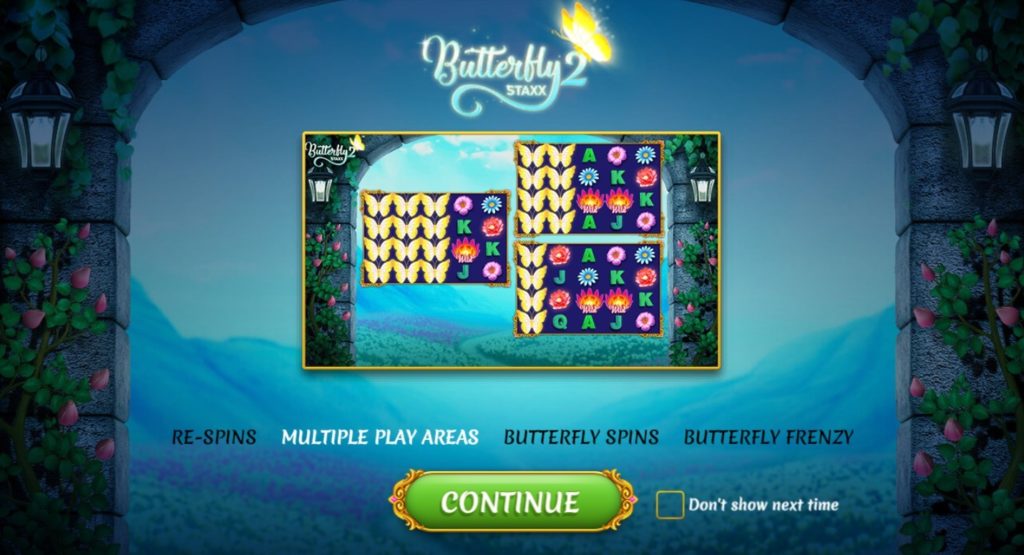おすすめのビデオスロット「Butterfly Staxx 2(バタフライ・スタックス2)」