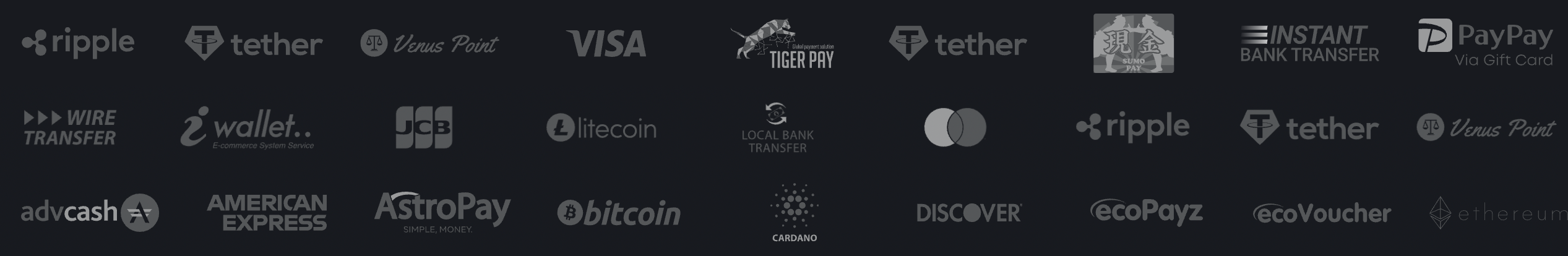 ボンズカジノ　入出金方法