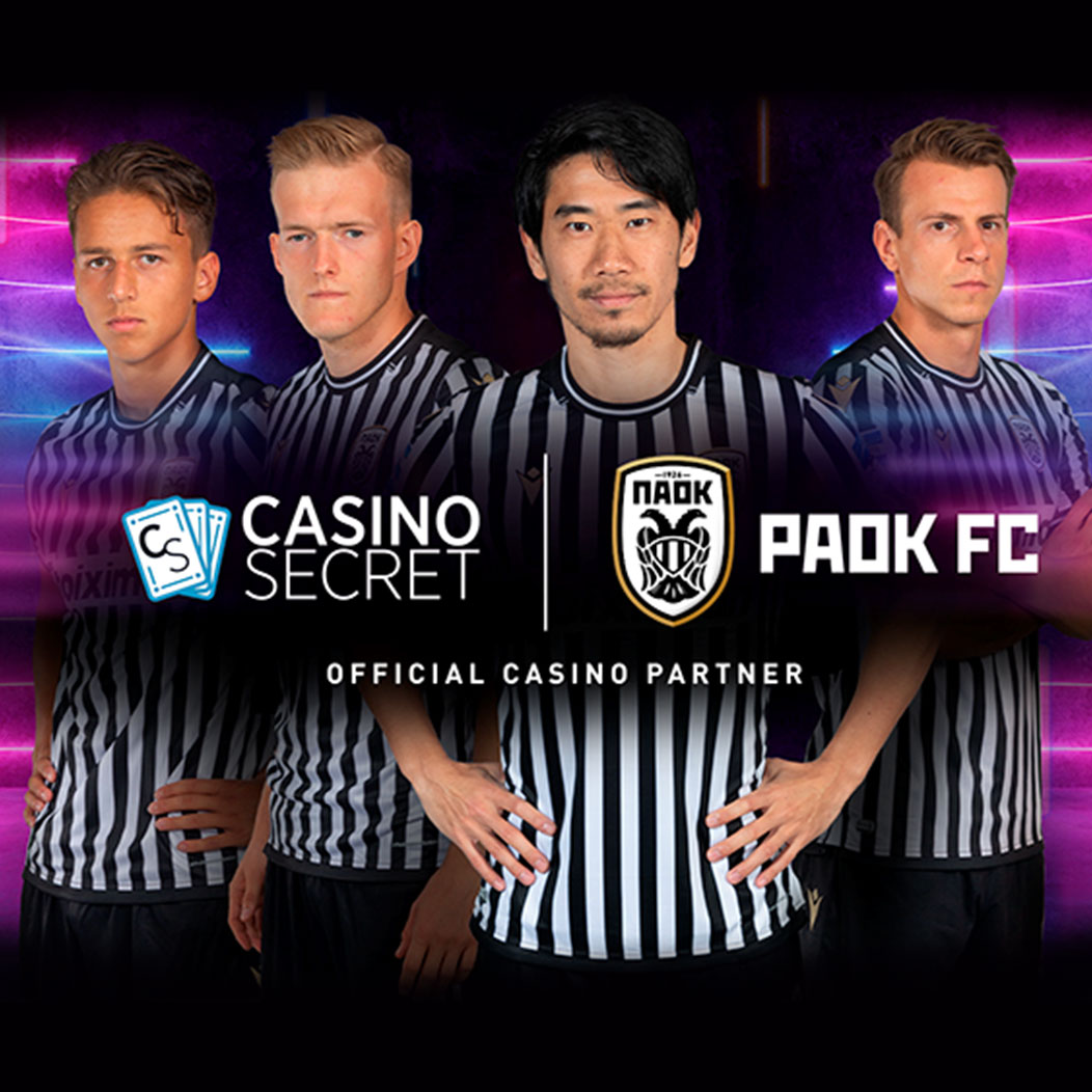 カジノシークレットが香川選手所属のPAOK FCの公式パートナーに！