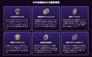 カジノミー　VIP特典