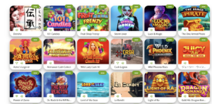 フレッシュカジノ　ゲーム