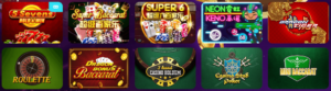 エースカジノのテーブルゲーム