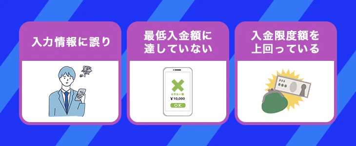 カジノシークレットで入金できない時の原因と解決法