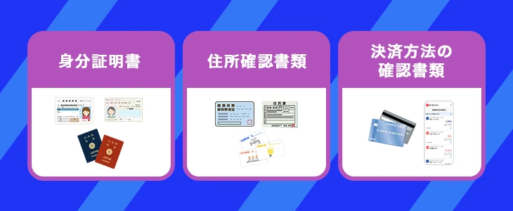カジノシークレットで本人確認書類