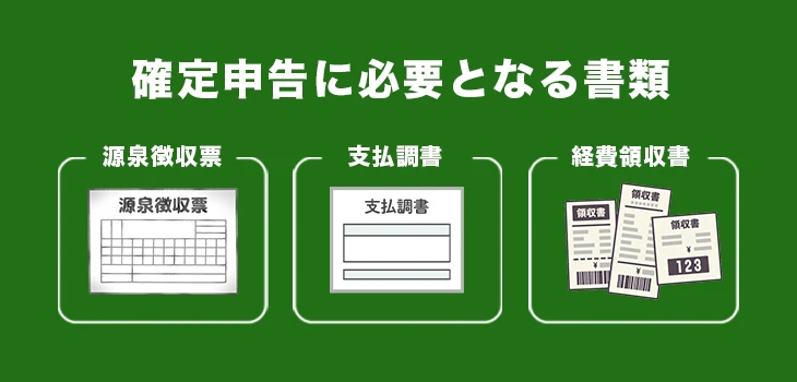 確定申告に必要となる書類