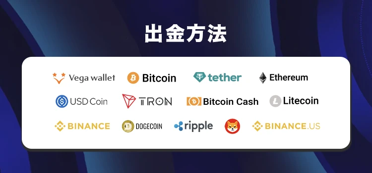 K8カジノの出金方法