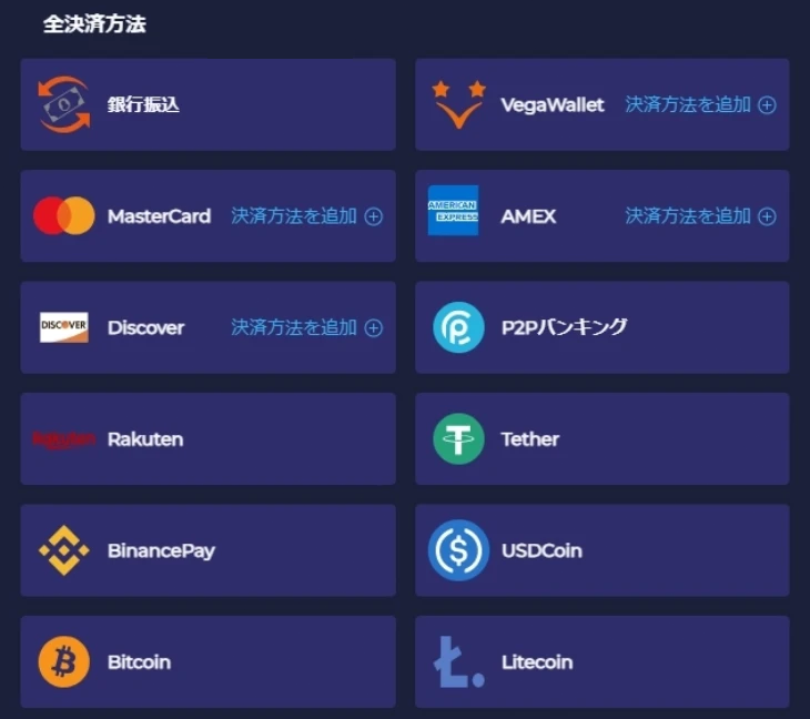 ラーメンベットの入金方法