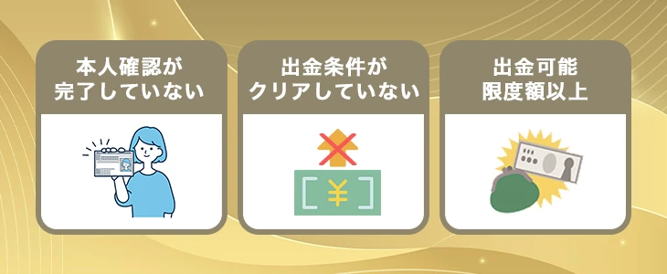 勝WINカジノで出金ができない時の原因と対処法