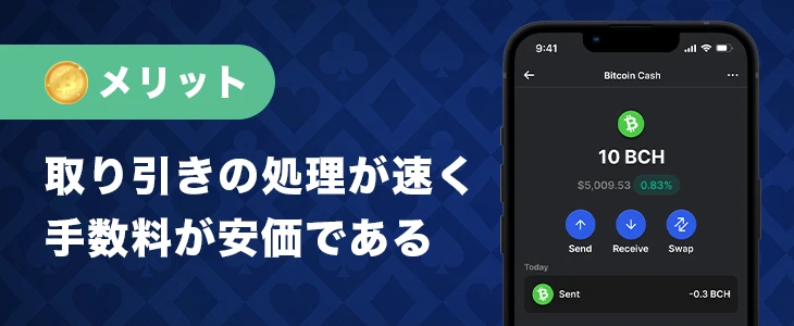 ビットコインキャッシュでオンカジをプレイするメリット