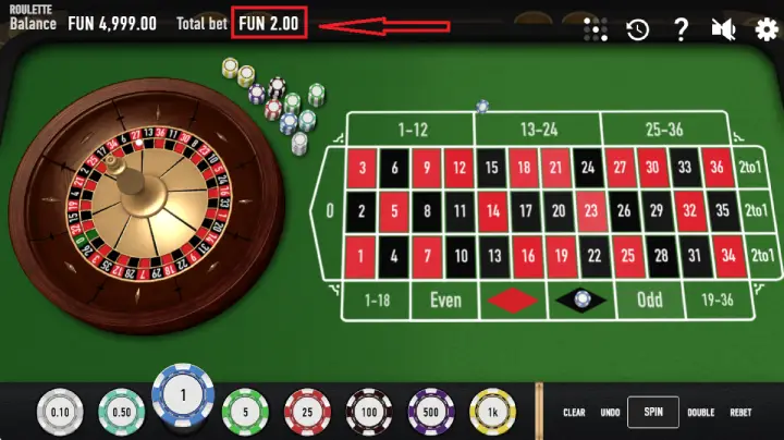 ルーレット　マーチンゲールシミュレーション