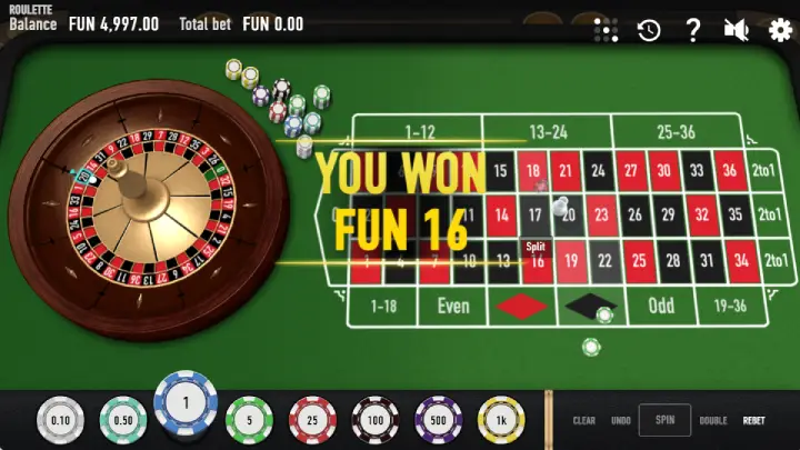 ルーレット　マーチンゲールシミュレーション勝利