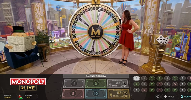 モノポリーライブカジノ